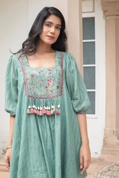 ANU SEHER LUREX CO-ORD SET