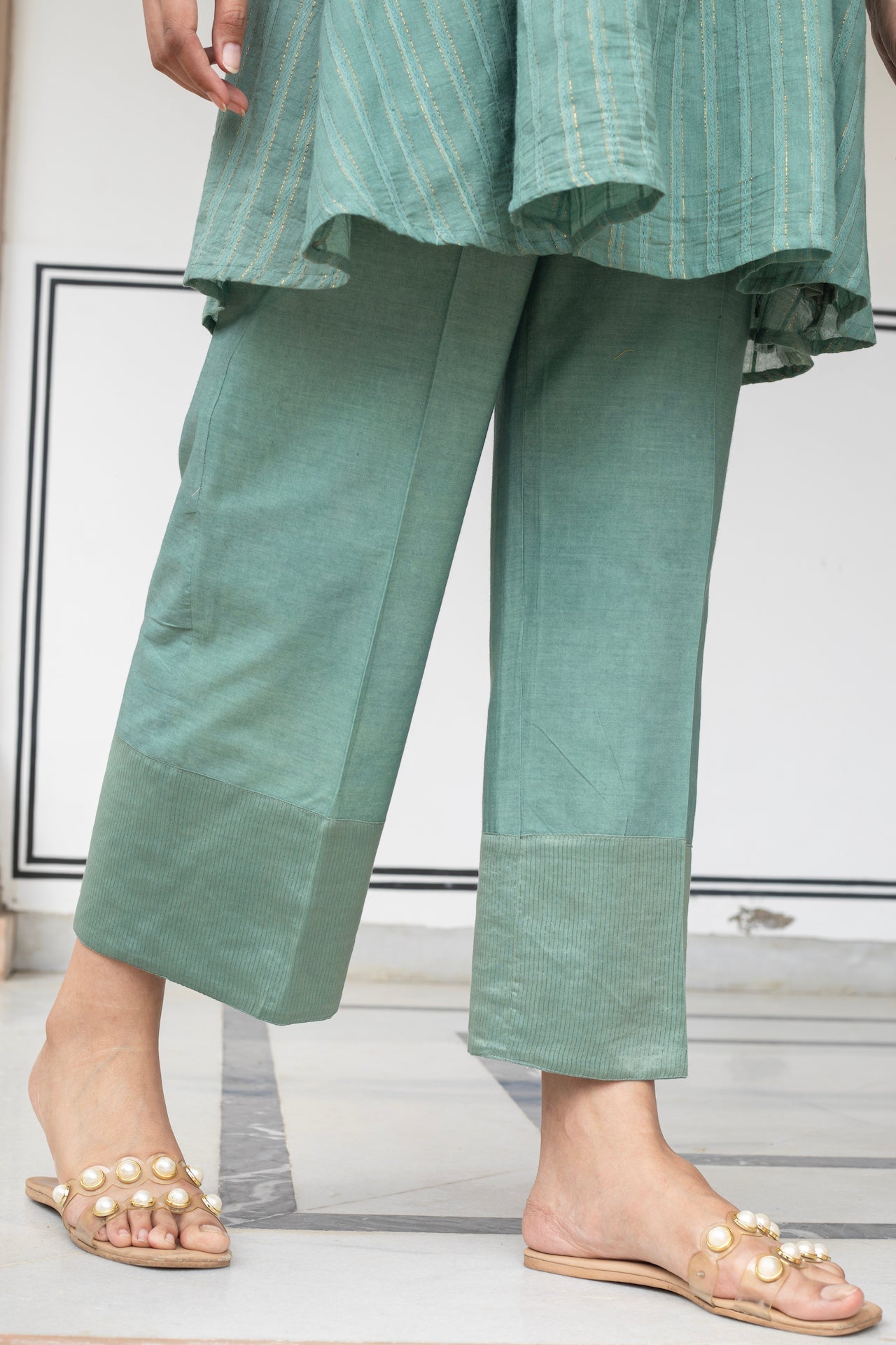 ANU SEHER LUREX CO-ORD SET