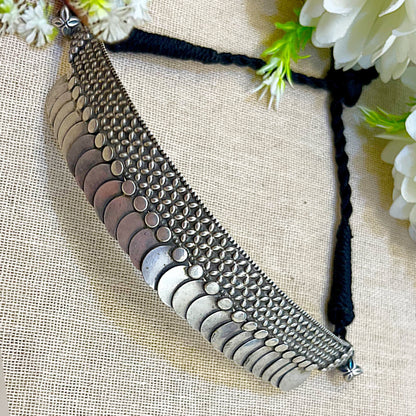 Oxidised Choker