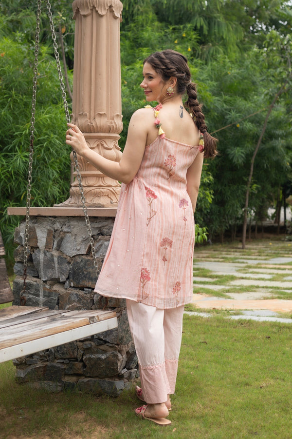 ANU HAZEL CHANDHERI KURTA