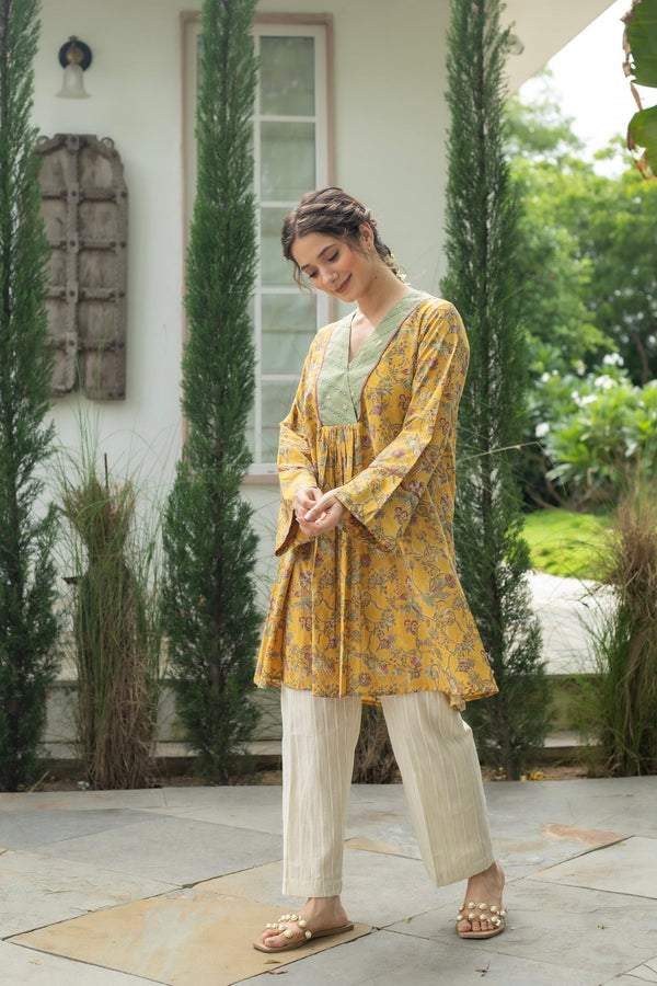 ANU ZARIN COTTON KURTA