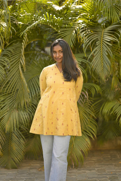 Studio Sunshine Cotton Short Kurta Top