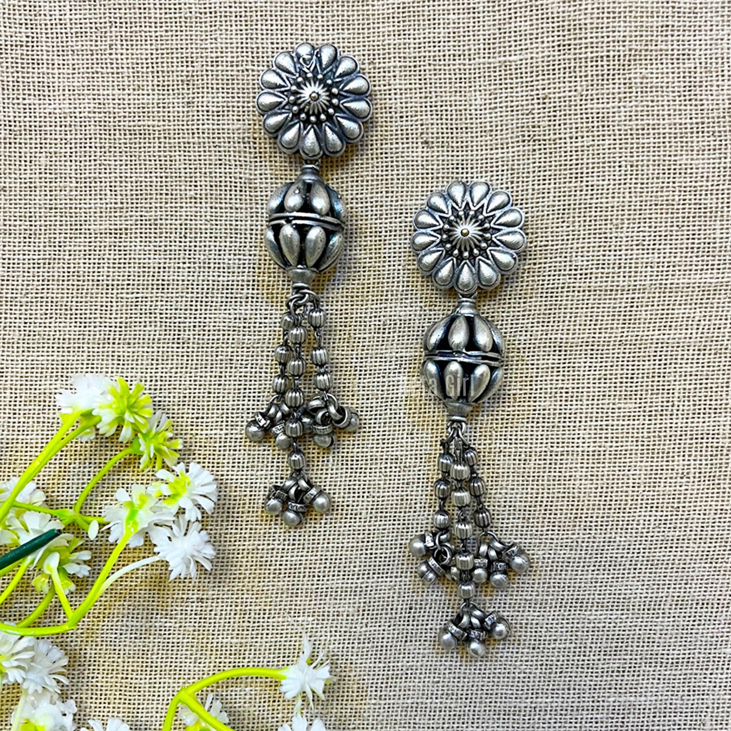 long beautiful earrings for girls