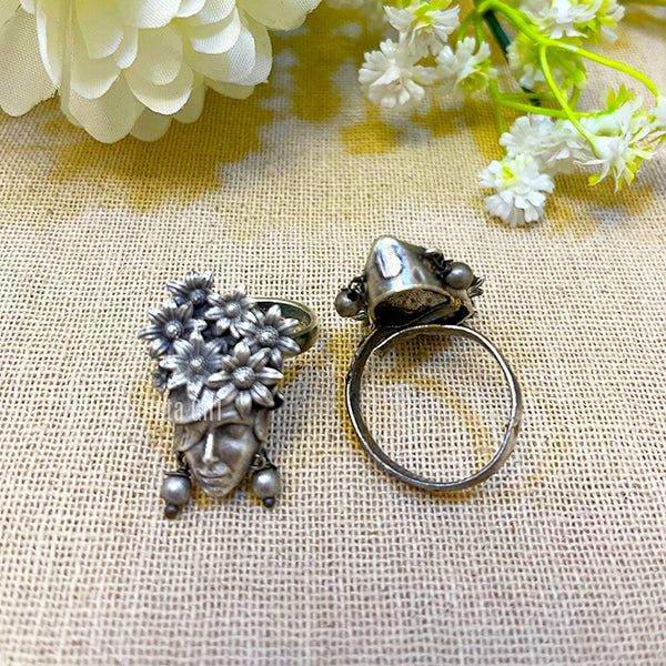 oxidised ring set