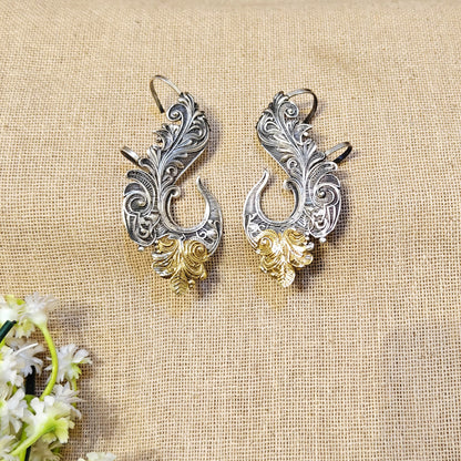 Oxidised Earcuff