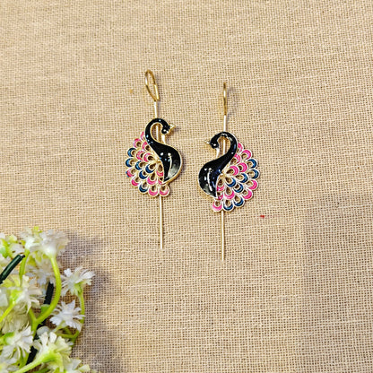 Ray Silver Look Alike Printed Earcuff