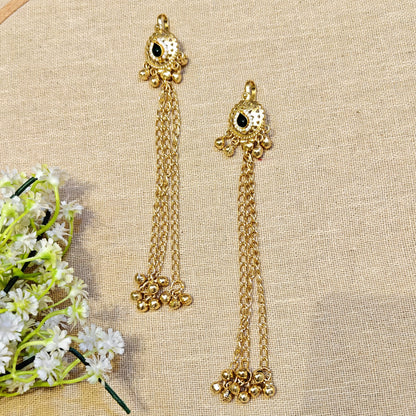 Storma  Silver Look Alike Golden Earcuff