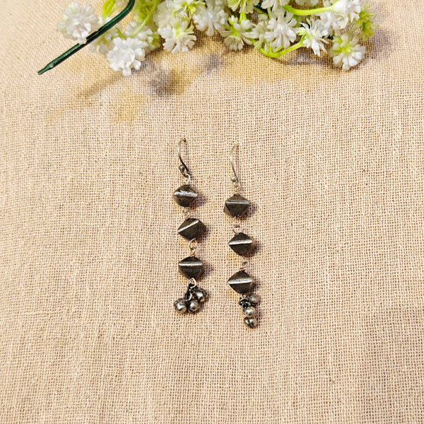 Soul Silver Look Alike Oxidized Dangler