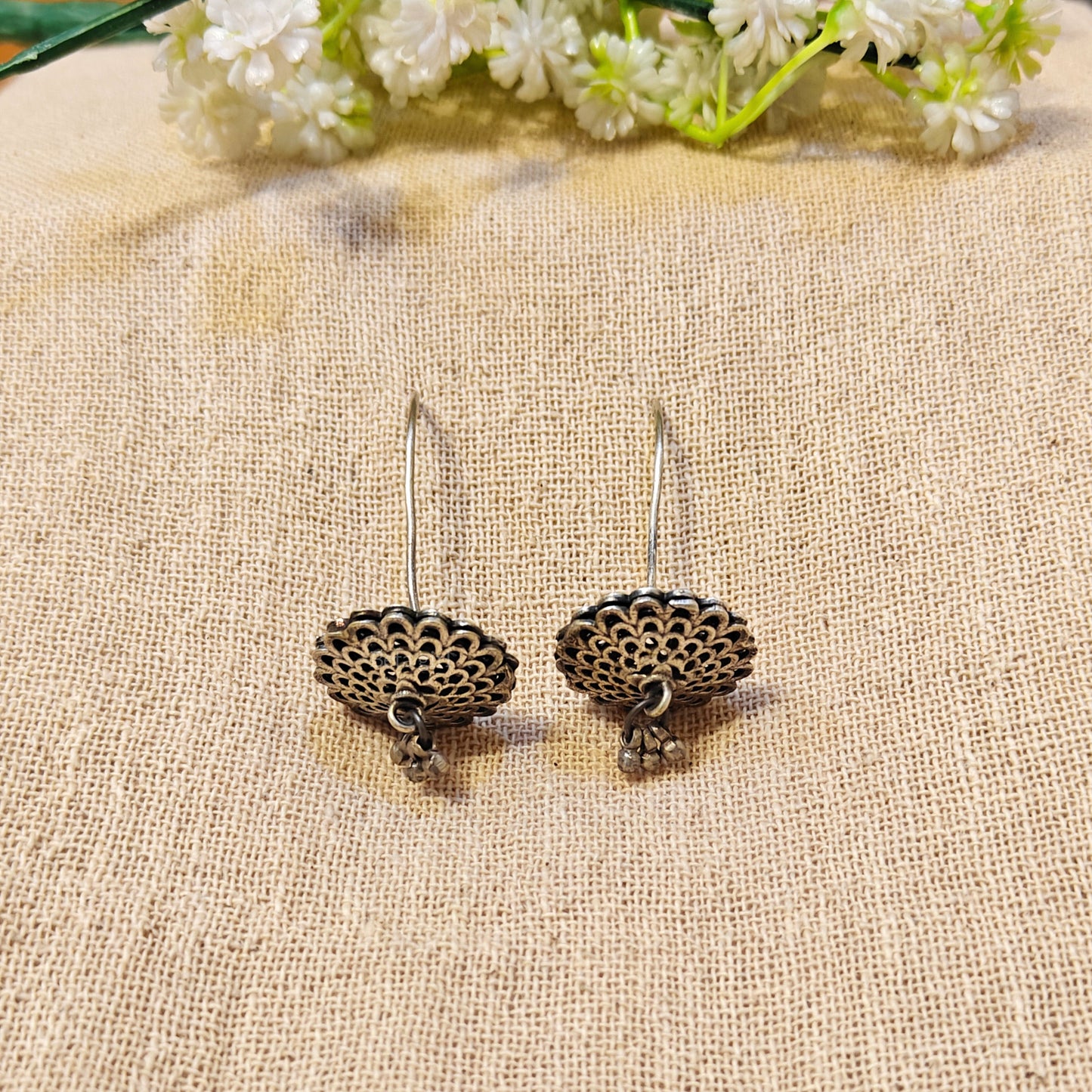 Luxee Silver Look Alike Oxidized Dangler