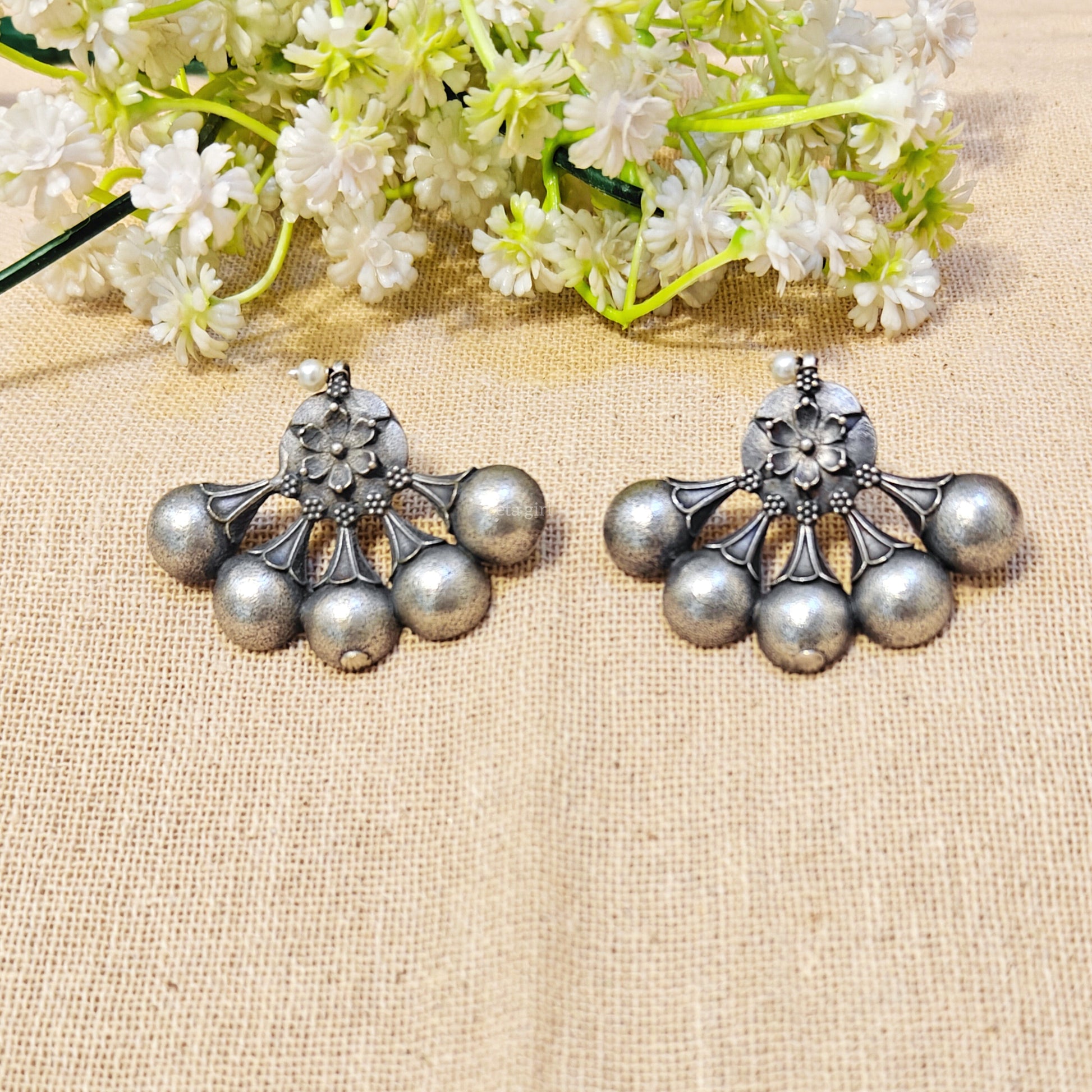 Oxidized Earrings