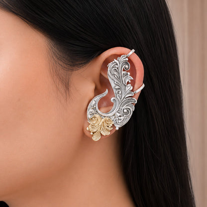 Oxidised Earcuff