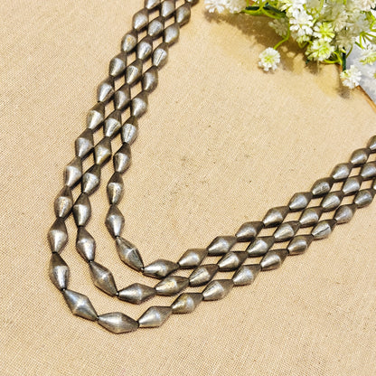 Artfull Silver Look Alike Oxidized Neckalce