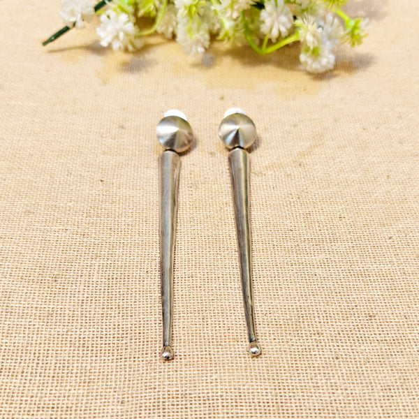 Tender Silver Look Alike Oxidized Earring