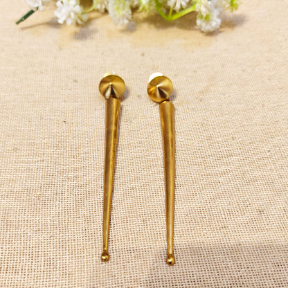 Tender Silver Look Alike Oxidized Earring