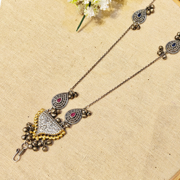 Riva Silver Look Alike Oxidized Mobilechain