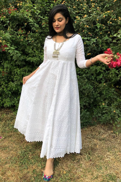 Jiya Embroidered Anarkali Maxi Dress