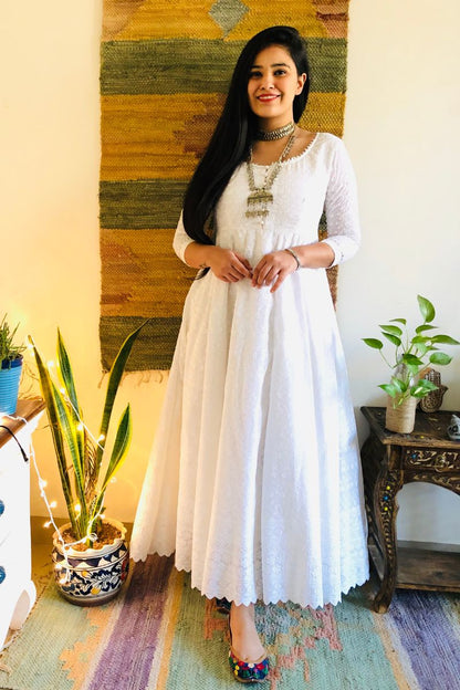 Jiya Embroidered Anarkali Maxi Dress