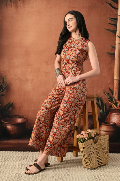 Katha Kalamkari Jumpsuit