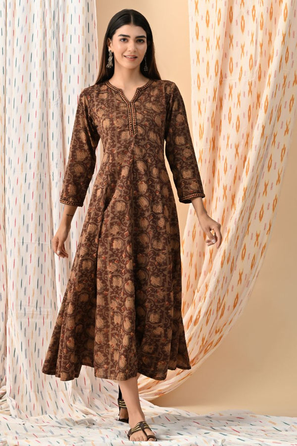 Kalamkari Maxi Dress