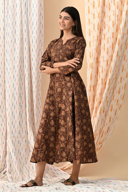 Kalamkari Maxi Dress