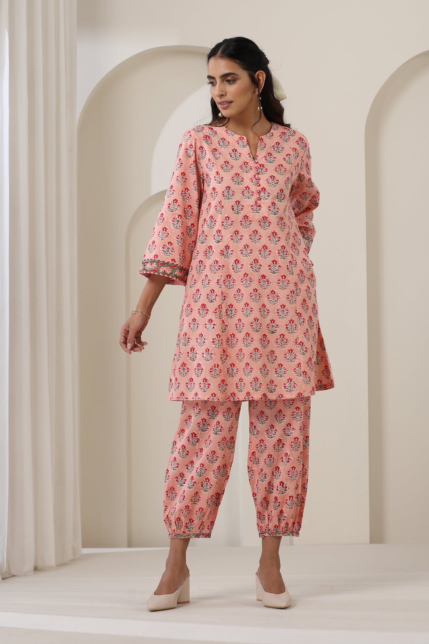Murraya Peach Blossom Co-ord Set