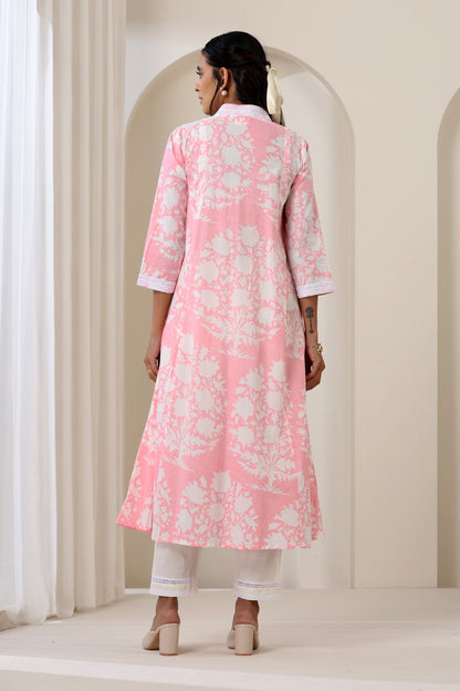 Murraya Pink Audrey Kurta Set of 2