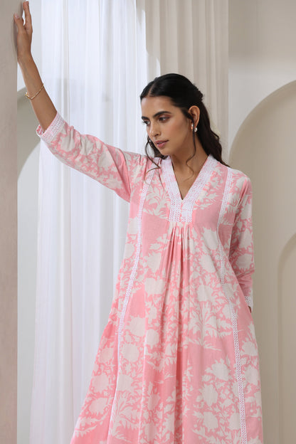 Murraya Pink Audrey Kurta Set of 2