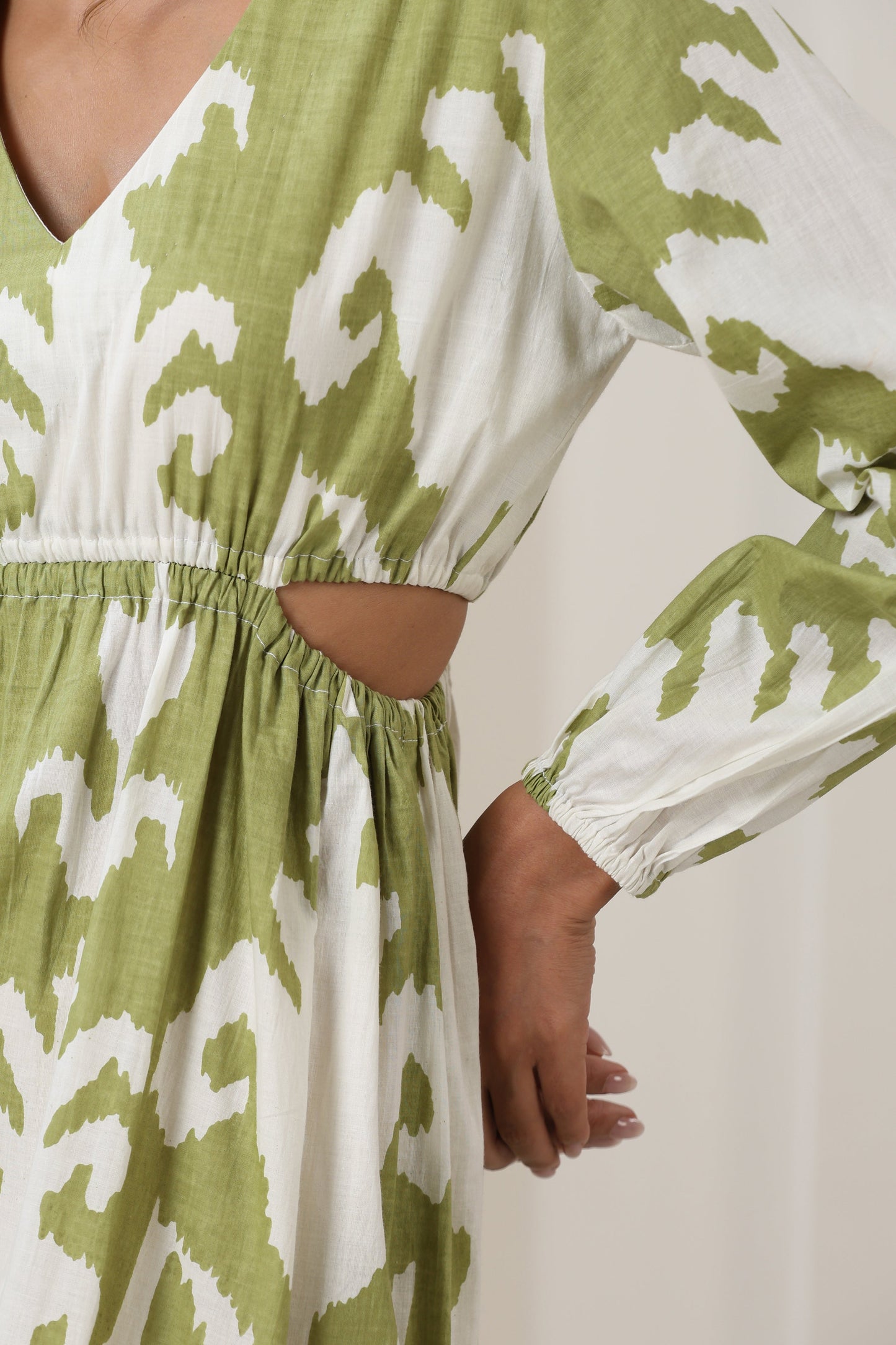 Murraya Hannah Green Midi Dress