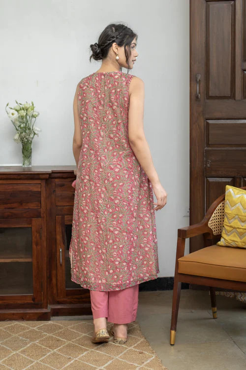 Mayra Chanderi Kurta Set