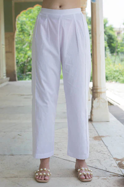 AANCHAL COTTON STRAIGHT PANTS