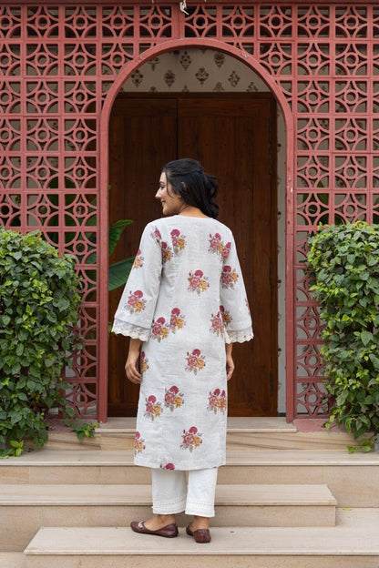 Poet Floral Kurta Set