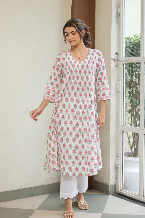 Flamingo Kurta Set