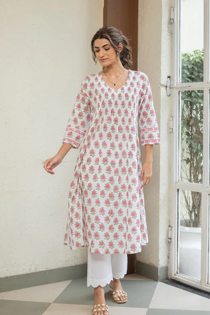 Flamingo Kurta Set