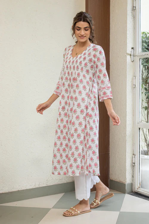 Flamingo Kurta Set