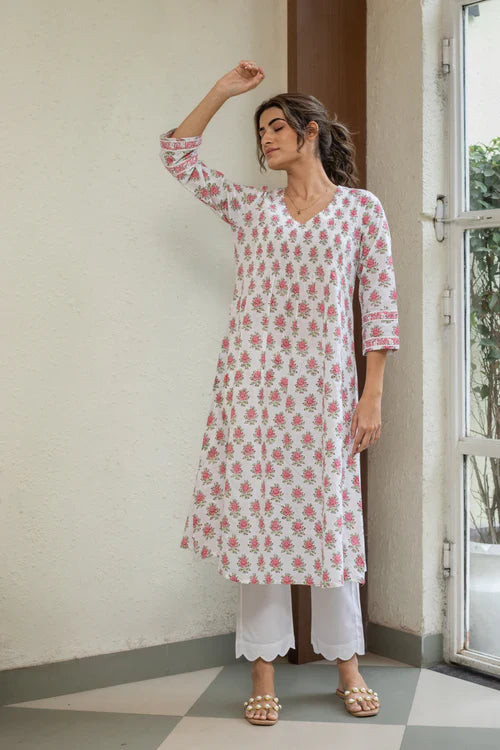 Flamingo Kurta Set