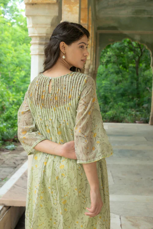 Eva Chanderi Kurta Only