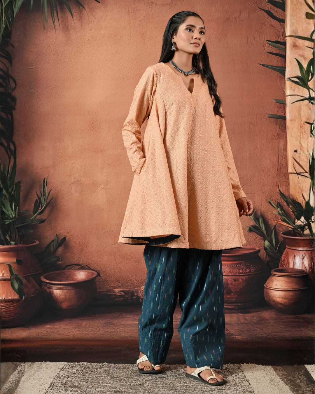Layla Kalidaar Farshi Co-Ord Set Bo