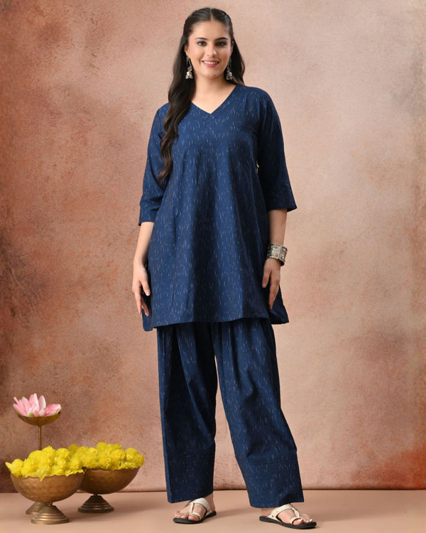 Noor Ikat Farshi Co-ord Set