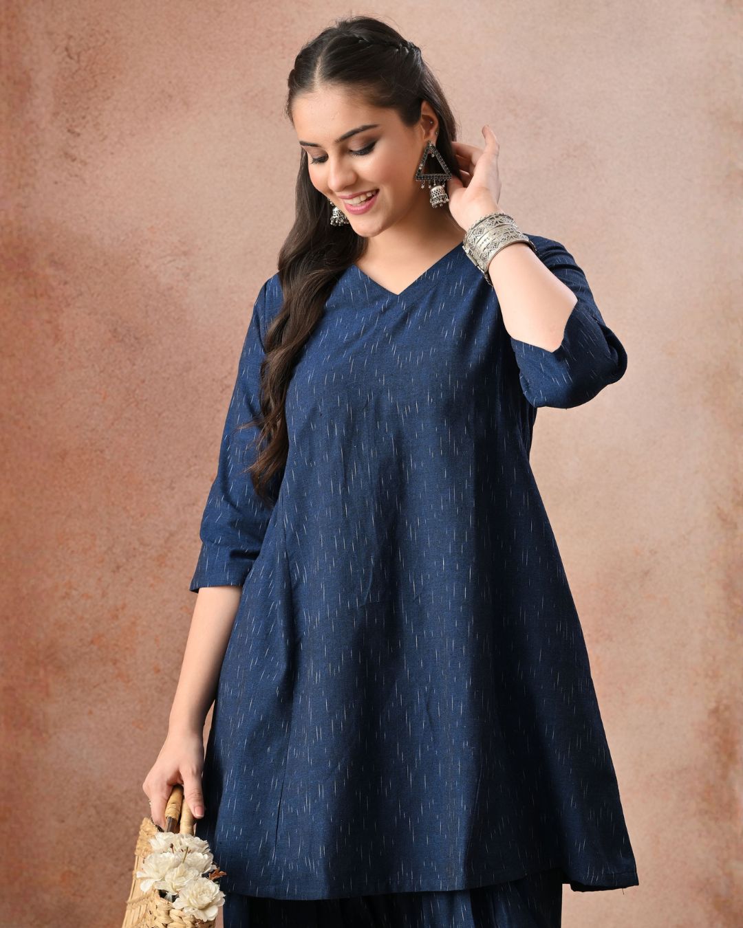 Noor Ikat Farshi Co-ord Set