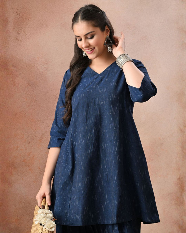 Noor Ikat Farshi Co-ord Set