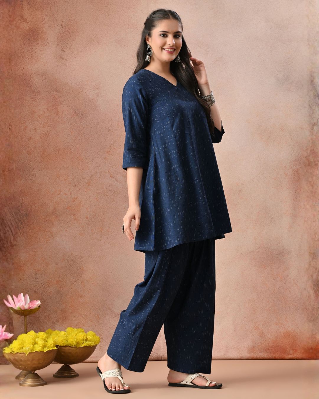 Noor Ikat Farshi Co-ord Set