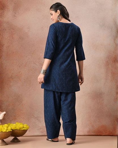 Noor Ikat Farshi Co-ord Set