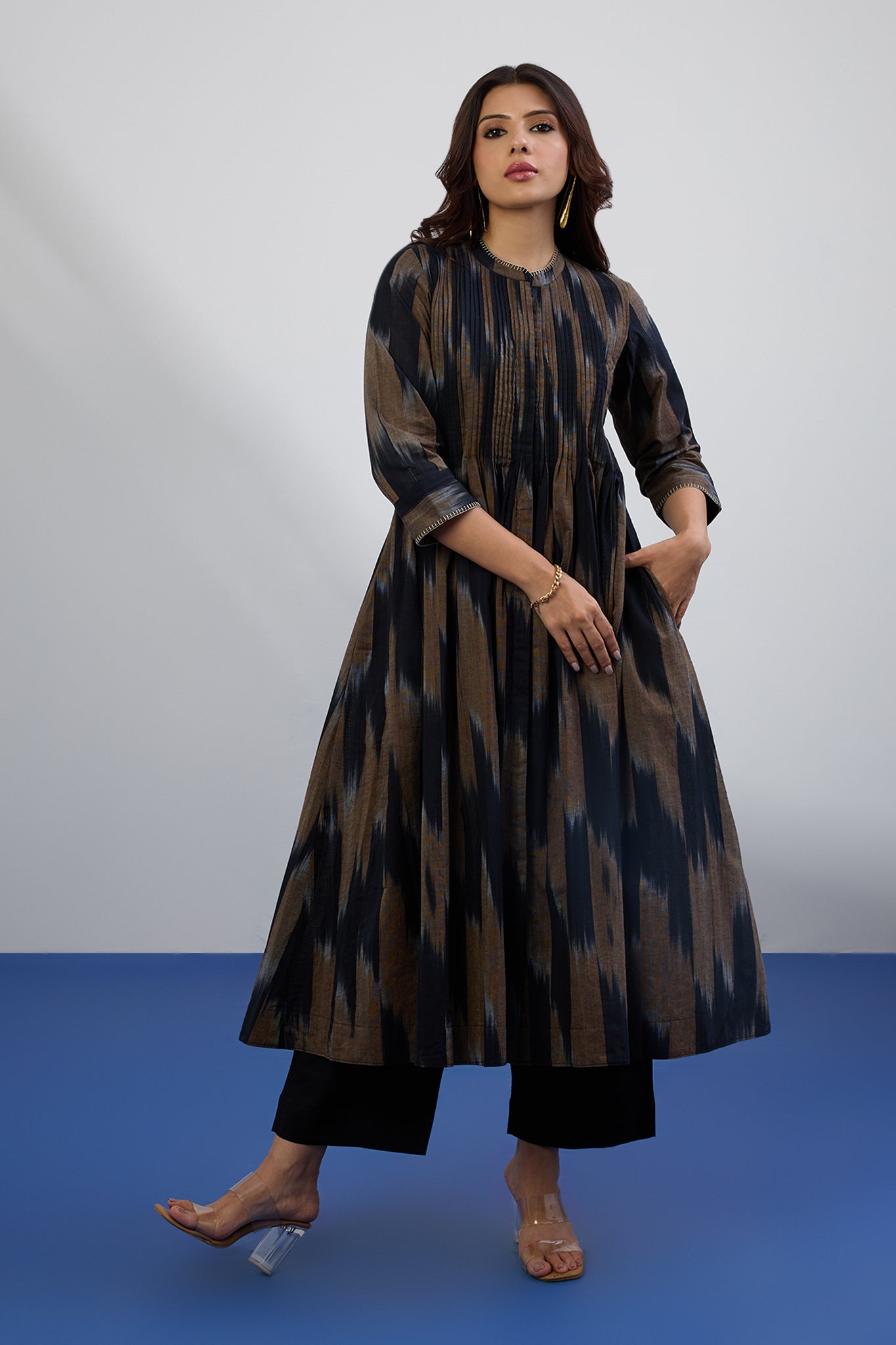 Ashen Loom Infinity Pintuck Dress Mc