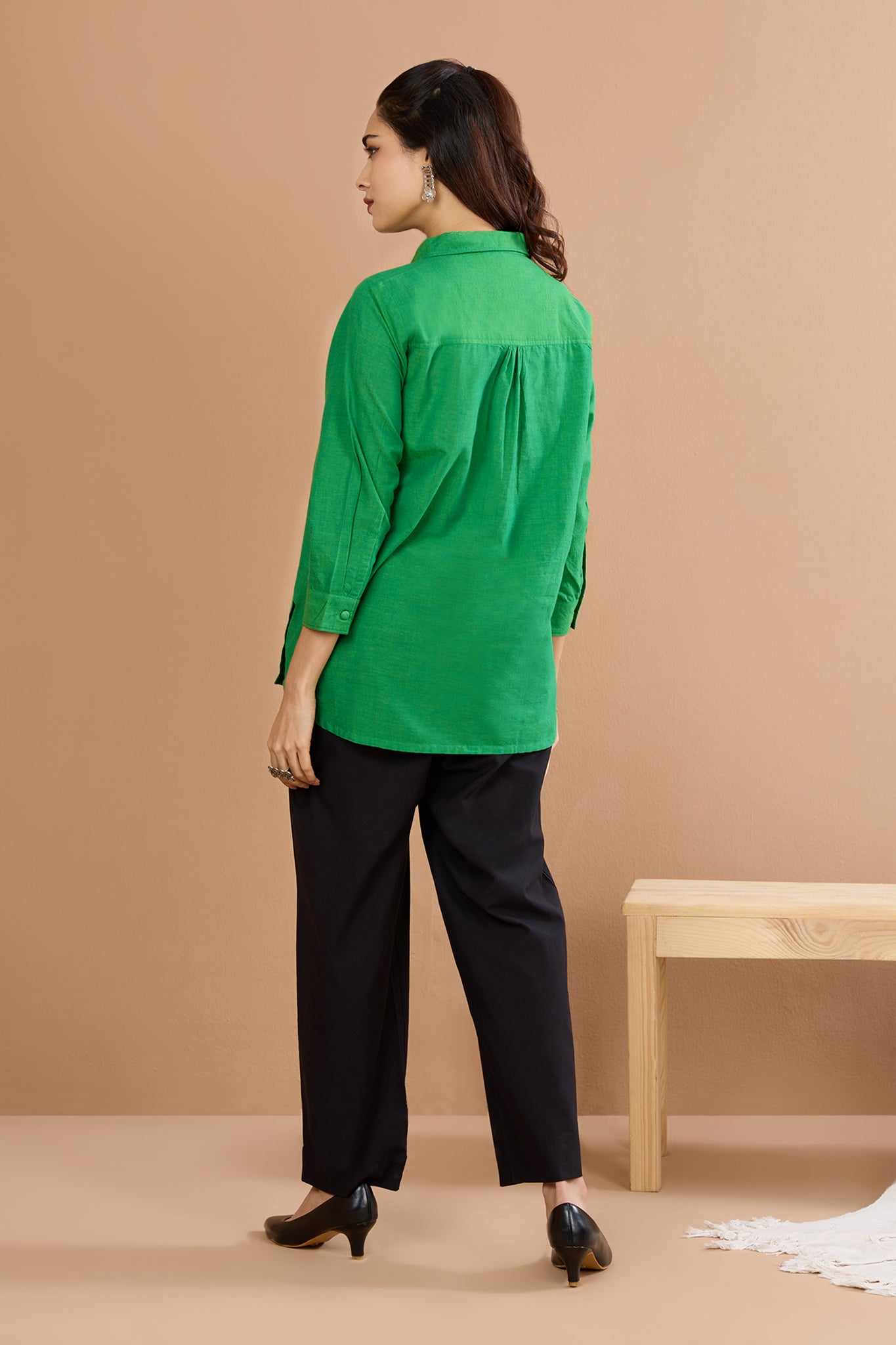 Maati  Cedar Breeze Everyday Cotton Shirt