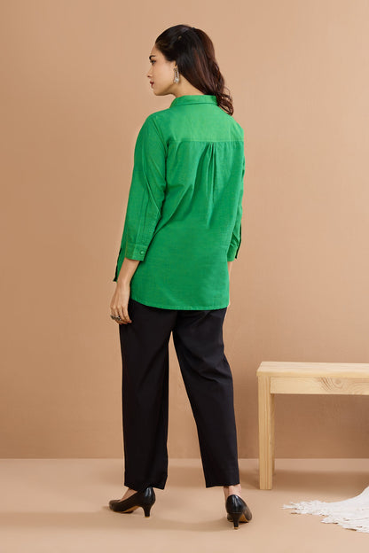 Maati  Cedar Breeze Everyday Cotton Shirt