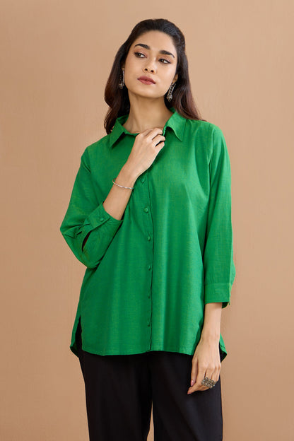 Maati  Cedar Breeze Everyday Cotton Shirt