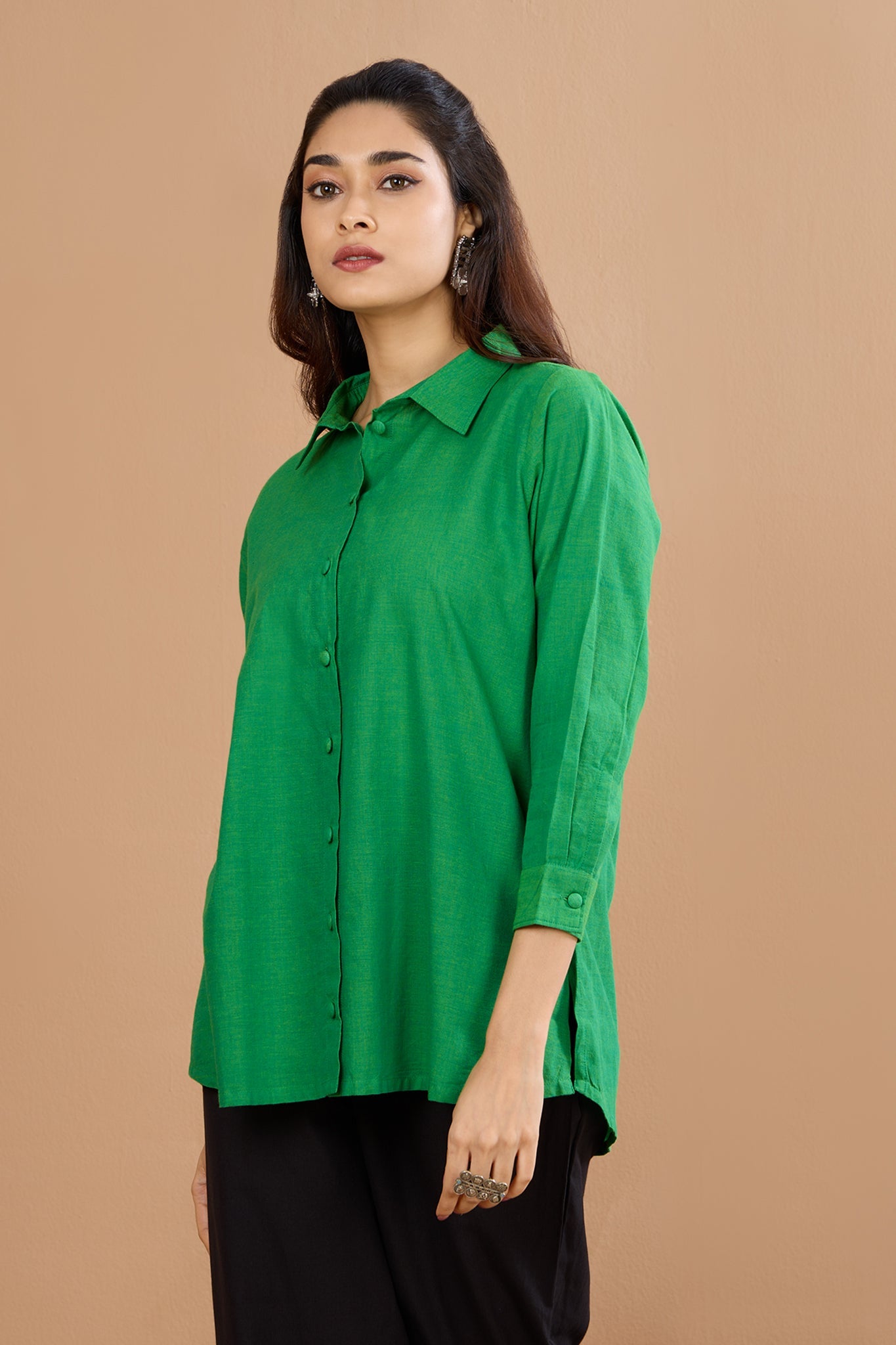 Maati  Cedar Breeze Everyday Cotton Shirt