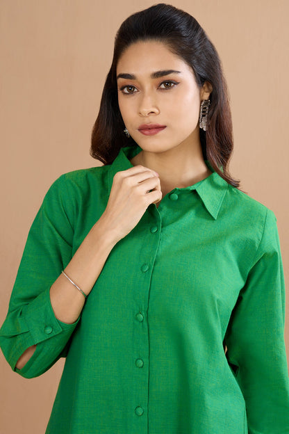 Maati  Cedar Breeze Everyday Cotton Shirt
