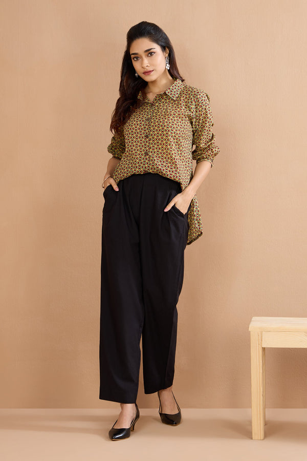 Maati  Prismatic Triangle Everyday Cotton Shirt