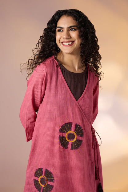 Terra Rosa Angrakha Tie-Up Jacket Mc